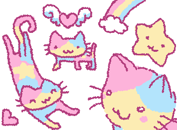 tri color cat oc
