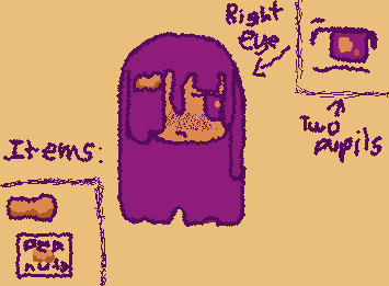 CHIBI SHEET FOR THE J OC. 5h3 k33p5 4 80x 0f p34nut5 f0r Peters g7utt0n 4hh. H3r n4m3 15 Judy Brecht :>