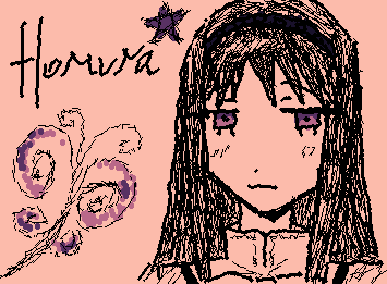 Homura from MADOKA MAGICA!!!!!!::wp-anime-blaze::