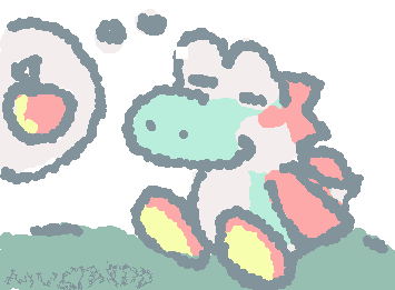 first drawing with my new mouse ^^ also happy valentine's day!