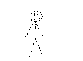 This is bob, my first oc that was in my first 2 drawings on wigglypaint