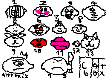 15 different lemons with personaltities i chose by the first i could think of.