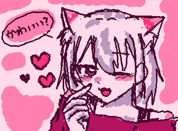梨良:「かわいい?」