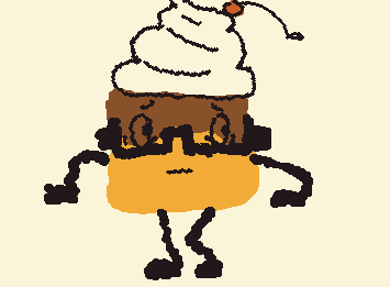 New BFDI oc!
their name is Carmel AKA Pudding but they also go by "CLP"
they have no gender because I said so and I thought it would fit them soooo lolololol