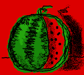 スイカ(⁠〃ﾟ⁠3ﾟ⁠〃⁠)