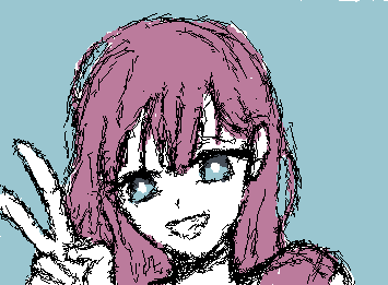 リクエストの芦花です!!
自分の絵柄で描いてしまってそんな似てないんですけど、許してください!