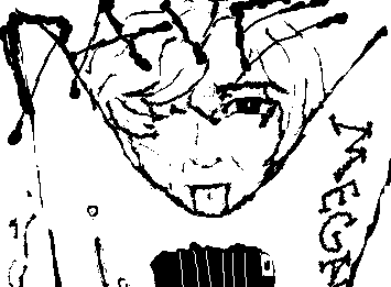 Dave Mustaine art im too lazy to color in