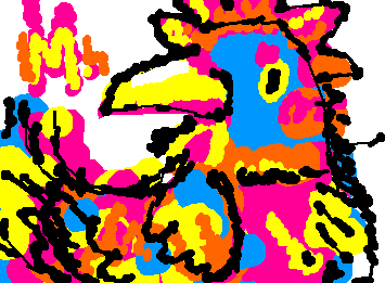 colorful chicken