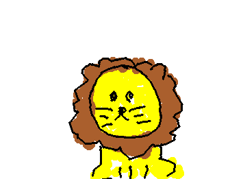 がおー
(学校の授業中に描いたからくおりてぉーはあれです^^)