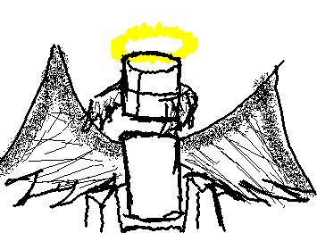 Some lil doodle i did in math class in like 3 minutes-