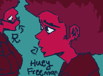 People used to say me and my brother looked like Riley and Huey from the Boondocks ww! My bro def looked like Huey when he was younger