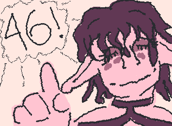 forty-six followers! how fun! i haven't checked my follower count at all, mainly because i don't care, but thank you! (A thank you from my Narrators and me!)
