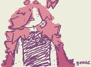 finally drew coraline's (muh oc) girlfriend *drum roll* MADLYN :DD
Shes also epic and is somewhat inspired off of Susie from Deltarune lol