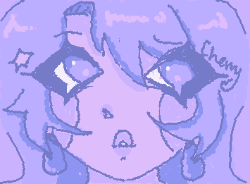 pink is my fave color (if u can't tell) but purple is a close second c: