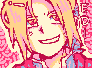 Guys say it after me: "Edward Elric is amazing!" ... wait, WHERE IS THE FMAB FANDOM? WHERE IS THE CROWD? :((((