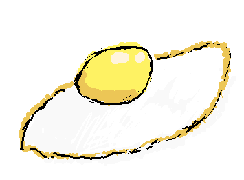fried egg(目玉焼き)
