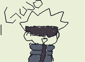 my first Chibi GOJOOOOO!