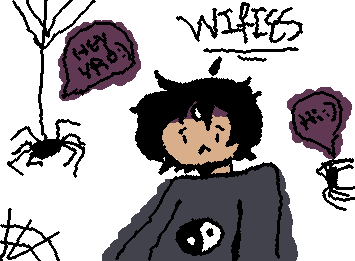 wifies the scaredy cat!!!