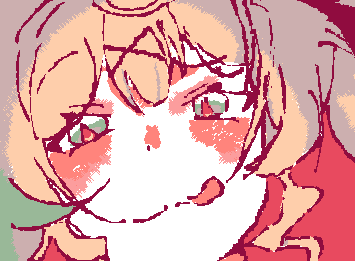 I changed other colours, I think I like this more!!^_^