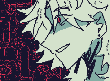 Inhuman. (my OC Anton)