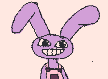 A drawing of jax im not proud of