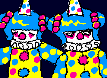 revamp of that angry clown dude I made yesterday its sm better imo omg🤤🤤