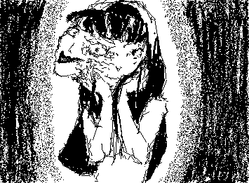 intente hacer a Tomie del maestro Junji Ito::wp-anime-lurk:: 
(An0naconc4r4 en twitter)