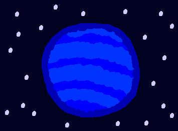 Neptune. Part of my "Celestial" series.