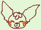 yo when did the japanese take over this entire place?? random doodle of a desert fox or whatever it's called