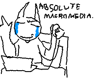 i was going to animate on macromedia flash 8 but uhm because music counts as frames for the ideal speed of the sound i need to use 25fps, i normally use 14 bru.