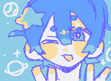 @sui_23 代理ちゃん描かせていただきました!!指がきなので下手なのは許してください、、、