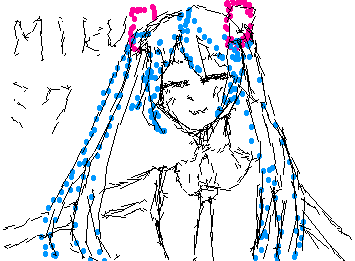 初音ミクです。いいね＆フォローよろしくお願いします！
I drew Hatsune Miku. Please like and follow me.