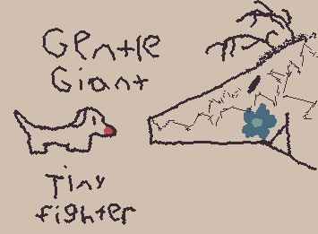 sometimes tiny and big mix. pwetty flower.