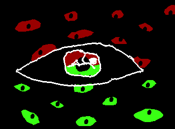 They fight over fate