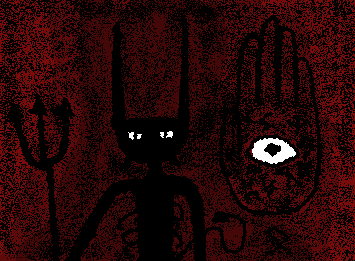 The eye feels and the hand sees