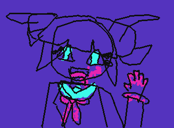 himiko toga (first artwork of my school year LETS GOOOOOOO)