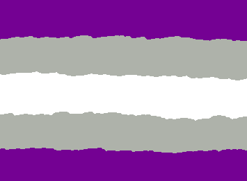 Graysexual Flag 💜🩶🤍🩶💜 requessted by TheRatKing