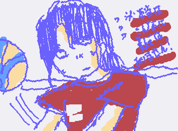 部活で汗が止まらない こんなに汗をかいたのは初めて
⚠️注意⚠️現実はこんなに美人じゃありません(絵の中も美人じゃないけど)