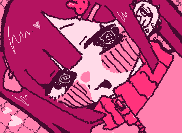 落描き　眠い