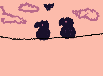 "Two birds on a wire. One says 'come on' and the other says 'I'm tired'." Can you guess what song that is?