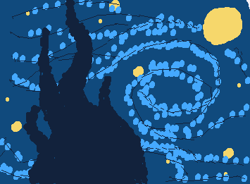 Starry night :3