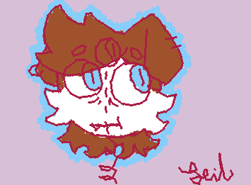 heres a oc drop his name is springy hes genderfluid hope yall like him i might do more random oc drops also hes a make up artist and hes 118 years old