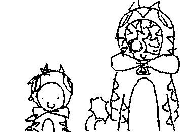 @jallen This small guy and AK-47 in drakobloxxer hoodies