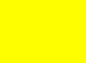 Stare at the blue pixel for 20 secs, then everything will be a different color. *part #3