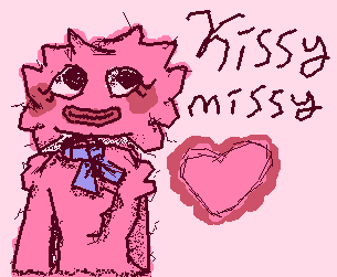 Kissy Missy from Poppy Playtime because I am bored (when am I not) idk if I will post as much for a bit cause exams are in like..2 weeks.