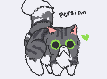 woahh its day 7 of doodling every cat breed!! that's right guys a week of grinding>:)Persians are so cute omg like they have a lil moostash! thx @Eliiiiiiiiii!!