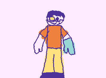 This is Carl, my oc. I posted this because @73 asked me