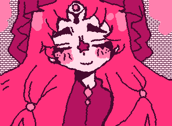 I'm back for a little bit. I made this OC and I really like her so I drew her, low-key mogging (no name yet, sigh). Anyways, I'm tired so I'm going to bed. <3