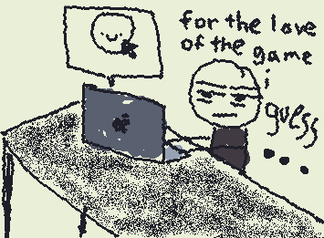 i can never compete with y'all because im a laptop artist 😪 have mercy on me