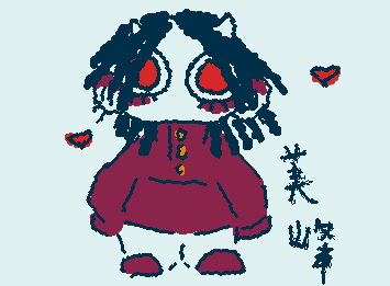 one more sketch of her new look!!! (*^▽^*)